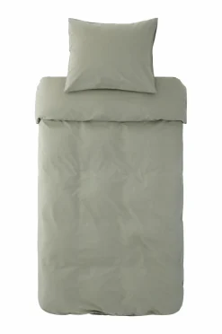 Ellos Home Sengesæt Milly i bomuld 2 eller 3 stykker Kakigrøn