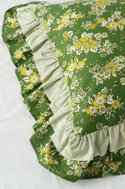 Ellos Home Sengesæt Milly Flower i bomuld 2 dele Grøn Online