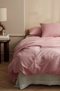 Ellos Home Sengesæt Milly i bomuld 2 eller 3 stykker Rosa