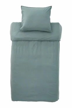 Ellos Dynebetræk|Sengesæt>Home Sengesæt Rania i vintagevasket bomuld Balsamgreen