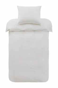 Ellos Home Sengesæt Rania i vintagevasket bomuld Cremehvid Sale
