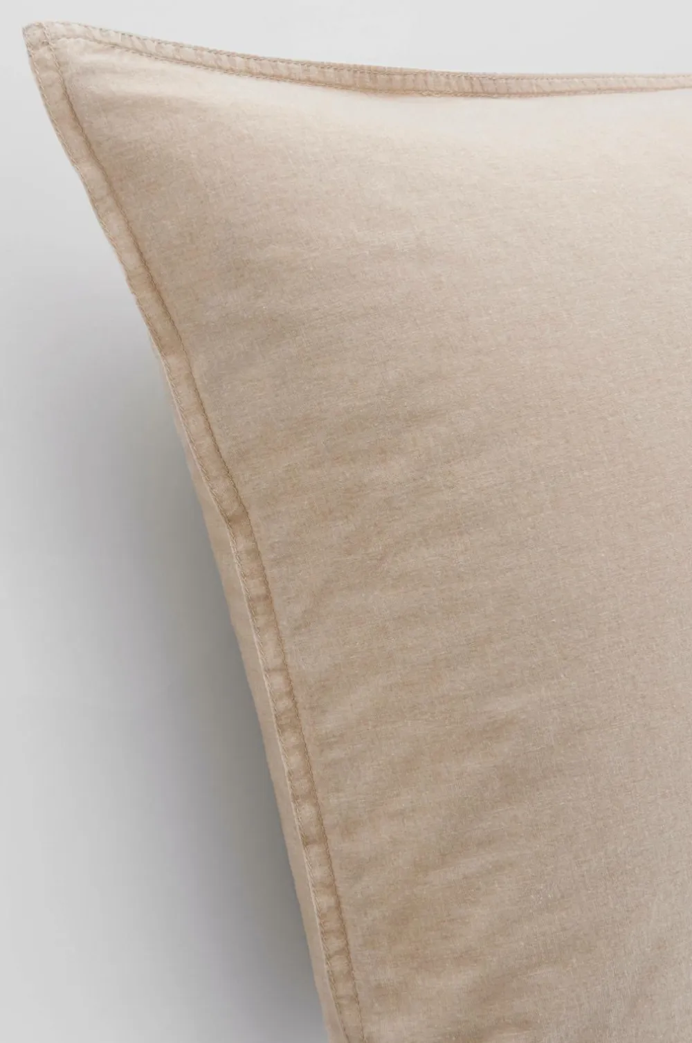 Ellos Dynebetræk|Sengesæt>Home Sengesæt Rania i vintagevasket bomuld BEIGE