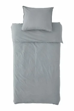 Ellos Home Sengesæt Rania i vintagevasket bomuld Light grey (Cool grey) New