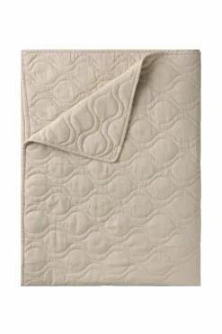 Ellos Sengetæpper>Home Sengetæppe Elly Quilted i genanvendt halvlinned Linen beige