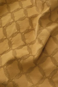 Ellos Home Sengetæppe Lulia Brungul Outlet