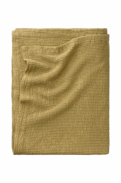 Ellos Sengetæpper>Home Sengetæppe Britt Gulgrøn