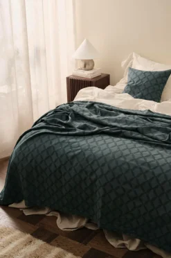 Ellos Home Sengetæppe Lulia Balsamgreen Clearance