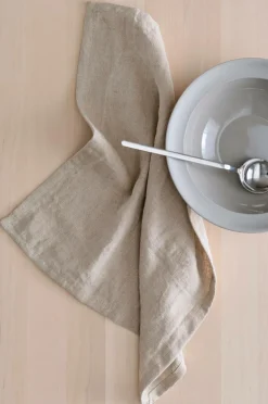 Ellos Home Serviet Linn 2-pak i 100% hør Natural linnen New