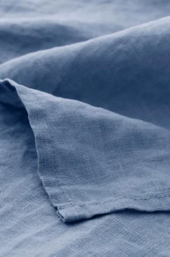 Ellos Home Serviet Malva 2-pak i 100% hør Antikblå Online