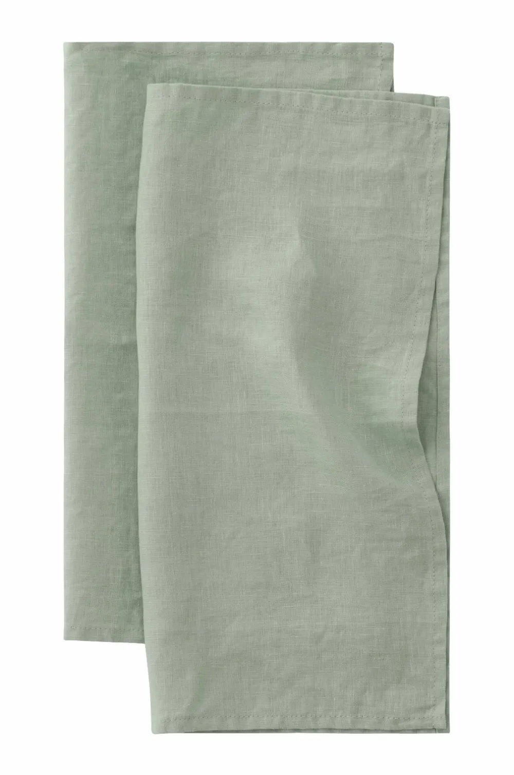 Ellos Borddækning & Servering|Bordtekstiler>Home Serviet Malva 2-pak i 100% hør Grøn