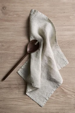 Ellos Borddækning & Servering|Bordtekstiler>Home Serviet Malva 2-pak i 100% hør Lærredsbeige