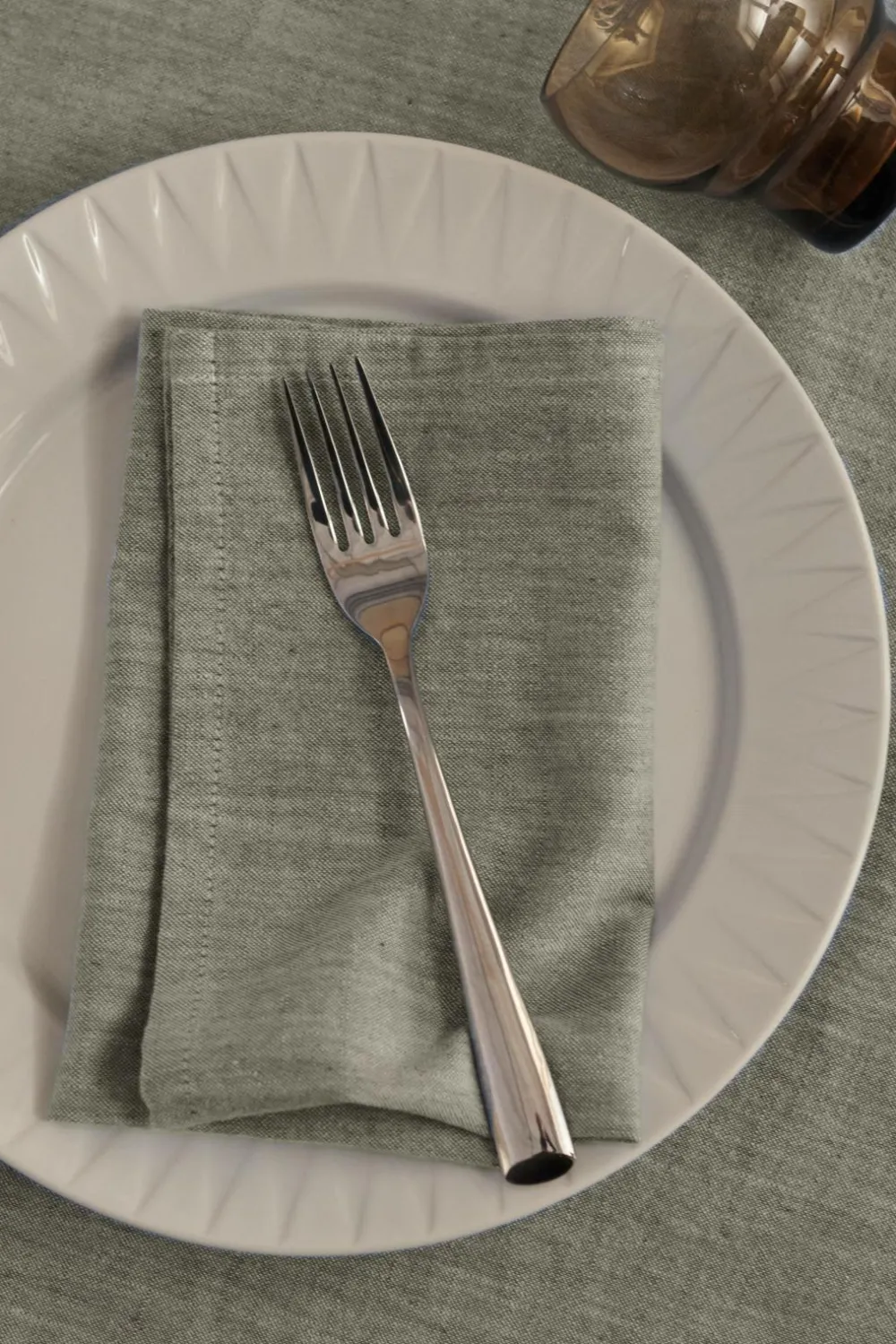 Ellos Home Serviet Ramona Uni 4-pak Grøn Discount