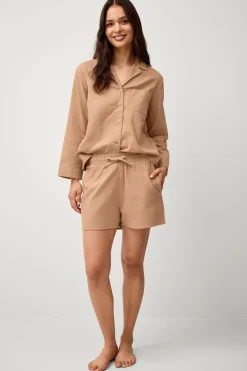 Ellos Homewear>Home Shorts Candela Peached Nougatrosa