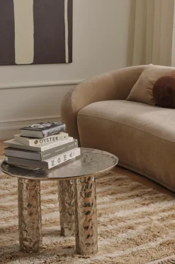 Ellos Borde>Home Sidebord Art Sølvfarvet