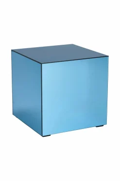 Ellos Home Sidebord Kube med spejlglas Lyseblå Best