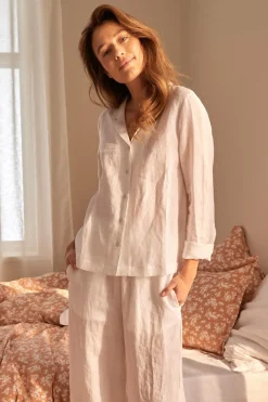 Ellos Homewear>Home Skjorte Candice Shirt Long Sleeve hvid Unico/hvid hvid