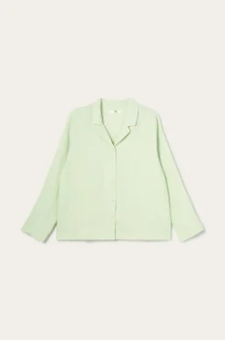 Ellos Home Skjorte Candice Shirt Long Sleeve Mintgrøn Discount