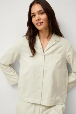 Ellos Homewear>Home Skjorte Candela Peached Lys beige