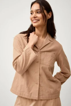 Ellos Home Skjorte Candela Peached Nougatrosa Best