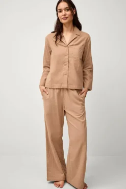 Ellos Home Skjorte Candela Peached Nougatrosa Best