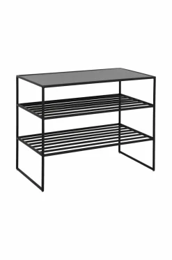 Ellos Home Skoreol / bænk Elis Sort New