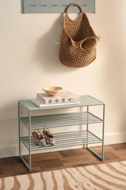 Ellos Home Skoreol / bænk Elis Grønblå Discount