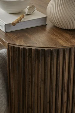 Ellos Home Skrivebord/sidebord Bisselina Brunvokset Outlet