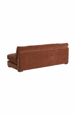 Ellos Home Sofa Daddy 3-sæders Kanel brun Discount