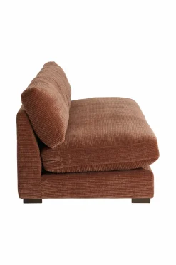 Ellos Home Sofa Daddy 3-sæders Kanel brun Discount