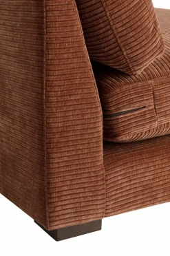 Ellos Home Sofa Daddy 3-sæders Kanel brun Discount