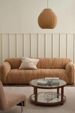 Ellos Home Sofa Elvisa 3-sæders Mokkabrun Online