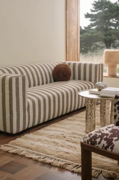 Ellos Home Sofa Lisa 3-sæders Brun / cremehvid New