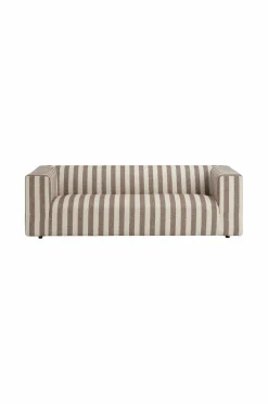 Ellos Home Sofa Lisa 3-sæders Brun / cremehvid New