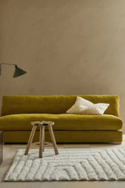 Ellos Sofaer & Lænestole>Home Sofa Midi 3-pers. Sennepsgul velour