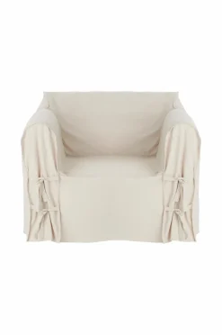 Ellos Home Sofabetræk Tora til lænestol Beige Clearance