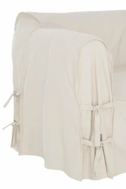 Ellos Home Sofabetræk Tora til lænestol Beige Clearance