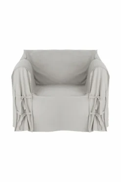 Ellos Home Sofabetræk Tora til lænestol Mørkegrå Online