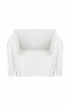 Ellos Møbeltekstiler>Home Sofabetræk Tora til lænestol Hvid