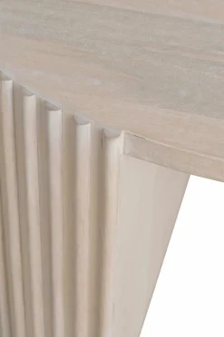 Ellos Home Sofabord Bisselina diameter 80 cm Hvidbejdset New