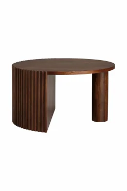 Ellos Borde>Home Sofabord Bisselina diameter 80 cm Brunvokset