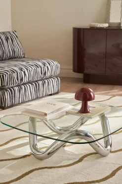 Ellos Borde>Home Sofabord Endless 84x84 cm Krom