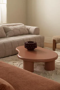 Ellos Home Sofabord Sorbe 118x80 cm Brunrosa Discount