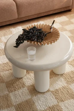 Ellos Borde>Home Sofabord Napoli Ø 70 cm Elfenbenshvid