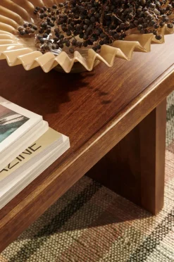 Ellos Home Sofabord Simple 150x40 cm Mørkebrun