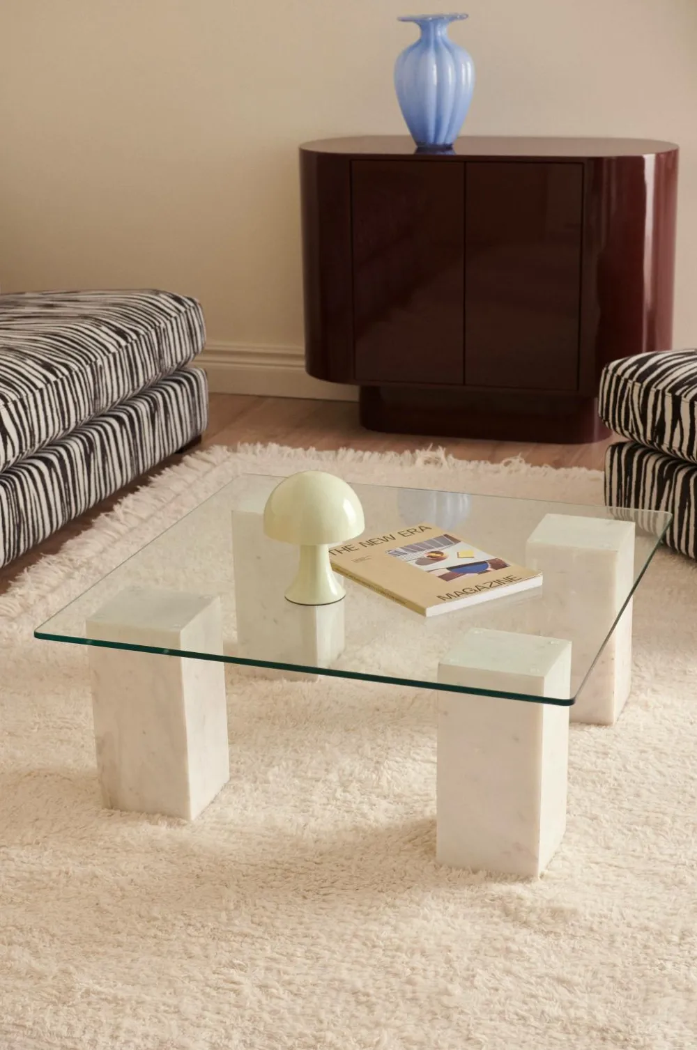 Ellos Home Sofabord Cernita 80x80 cm Hvid Discount