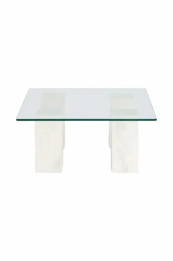 Ellos Home Sofabord Cernita 80x80 cm Hvid Discount