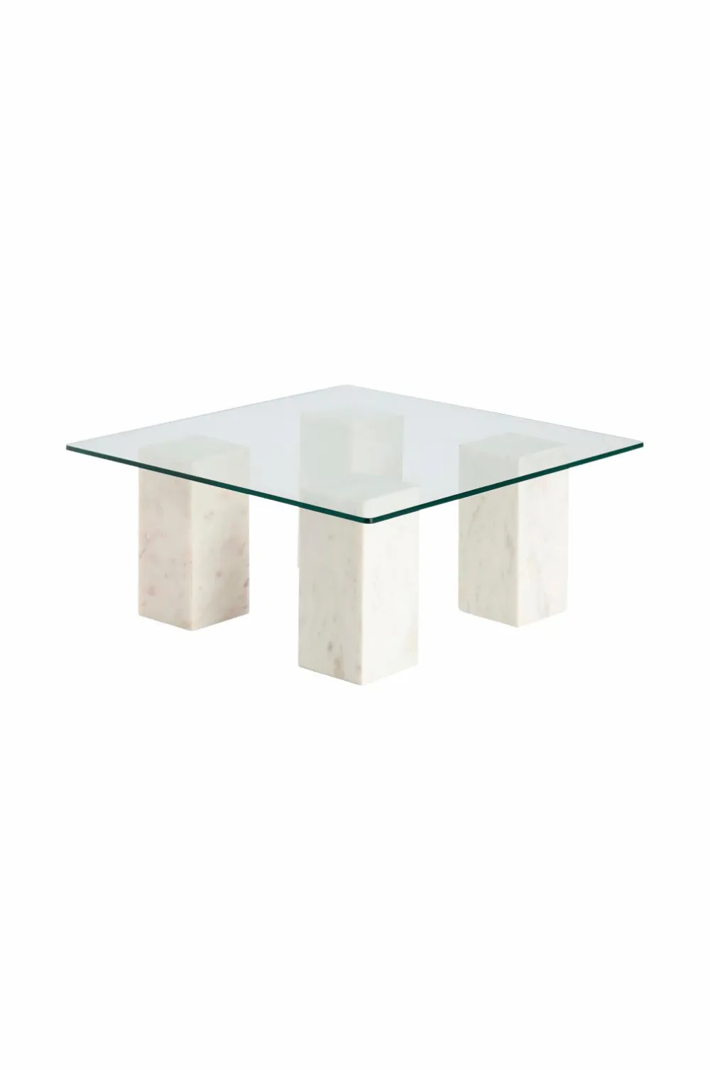 Ellos Home Sofabord Cernita 80x80 cm Hvid Discount