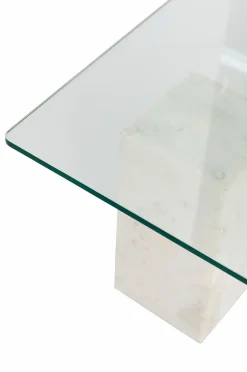 Ellos Home Sofabord Cernita 80x80 cm Hvid Discount