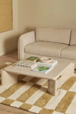 Ellos Home Sofabord Kaxmin 100x100 cm Beige New