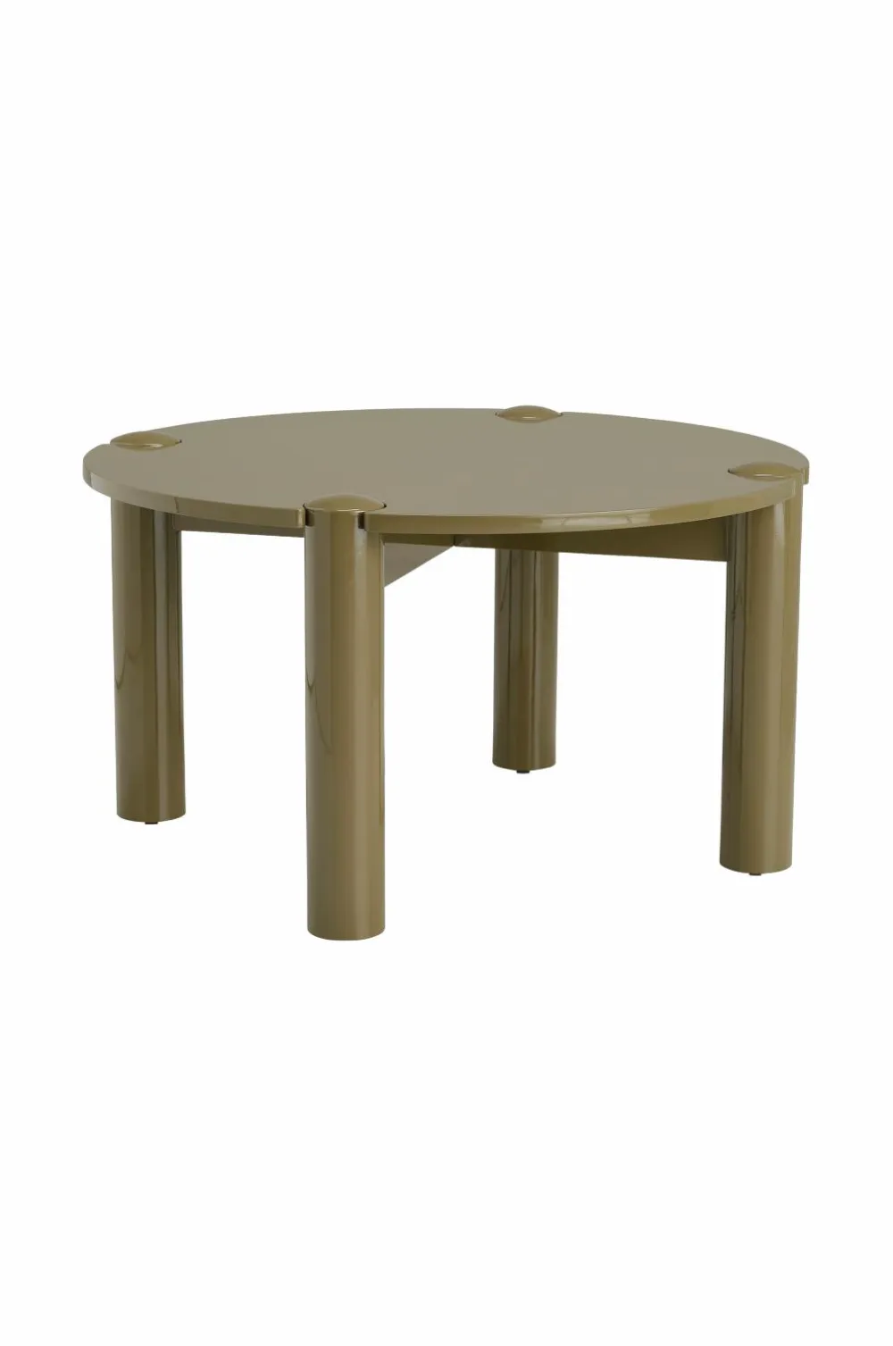Ellos Borde>Home Sofabord Pussel Ø 80 cm Olivengrøn